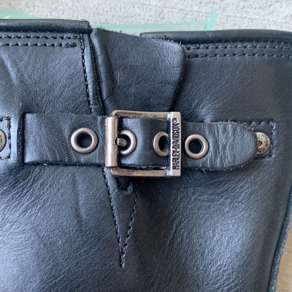 Harley Davidson Leather Riding Boots - Picture 3 of 13